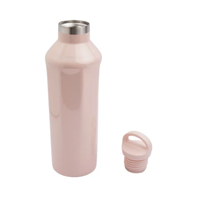 Gambar Kris 500 Ml Botol Vacuum Flask Metallic Tutup Putar - Pink