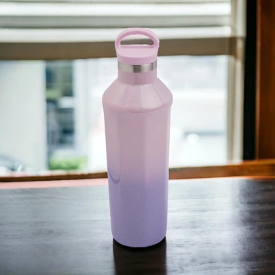 Gambar Kris 500 Ml Botol Vacuum Flask Metallic Ombre - Ungu