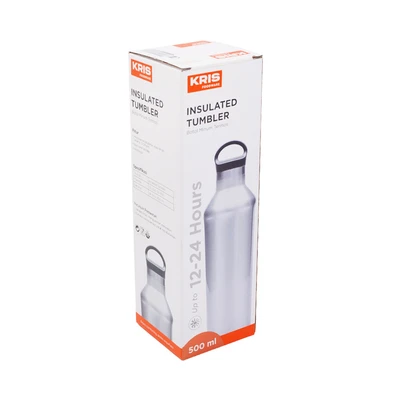 Jual Kris Botol Vacuum Flask Stainless Steel Metallic 500 Ml
