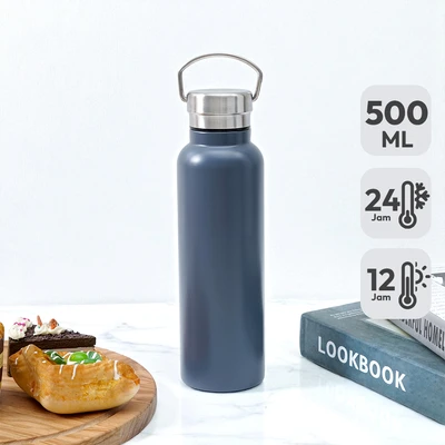Gambar Picas Fox Botol Vacuum Flask Stainless Steel 500 ml - Biru