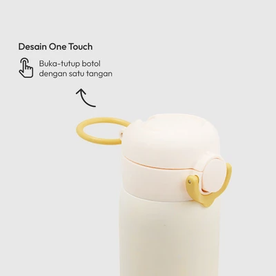 Gambar Picas Latte Botol Vacuum Flask Stainless Steel 450 ml - Putih