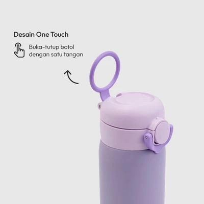 Gambar Picas Latte Botol Vacuum Flask Stainless Steel 450 ml - Ungu Lavender