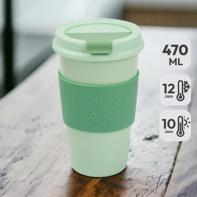 Gambar Kris Daylite Tumbler Vacuum Flask Stainless Steel 470 ml - Hijau