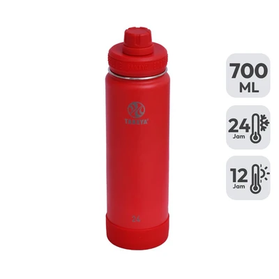 Gambar Takeya Botol Vacuum Flask Stainless Steel 700 ml - Merah Watermelon