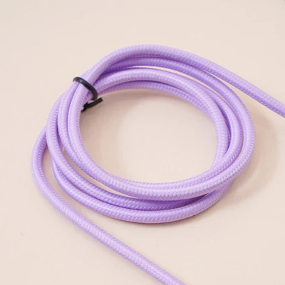 Gambar Ataru Kabel Charger Lightning Nylon Braided - Ungu