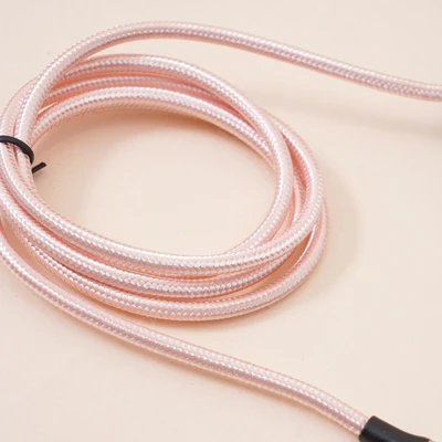 Gambar Ataru Kabel Charger Lightning Nylon Braided - Pink