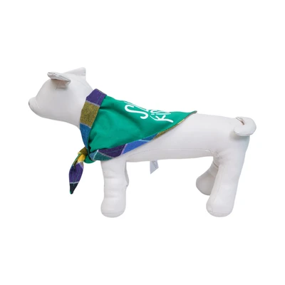 Gambar Pet Kingdom Ukuran M Bandana Hewan 2 Sisi Katun