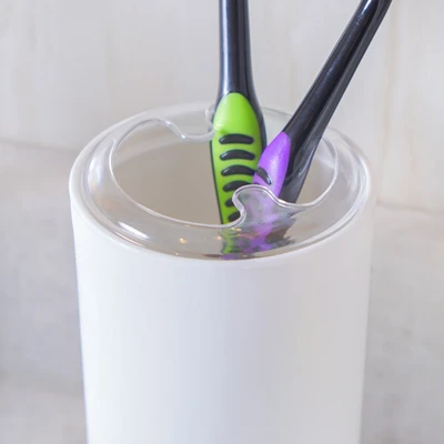 Gambar Stora 6.6x11.5 cm Tempat Sikat Gigi - Putih