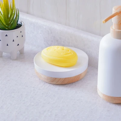 Gambar Stora Tempat Sabun Batang Polyresin - Putih