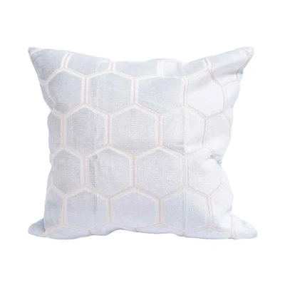Gambar Informa Classic Sarung Bantal Sofa Polyester Jacquard V1 43x43 cm - Biru Muda