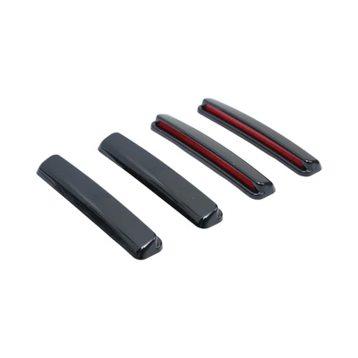 Gambar Carex Set 4 Pcs Pelindung Pintu Mobil Blacksuit - Hitan