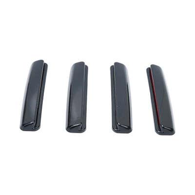 Gambar Carex Set 4 Pcs Pelindung Pintu Mobil Blacksuit - Hitan