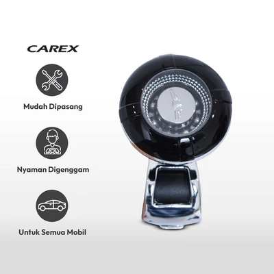 Gambar Carex Boss Power Handle Setir Mobil - Hitam