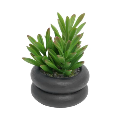Gambar Informa Tanaman Artifisial Succulent Dengan Pot 13.97 cm - Hijau