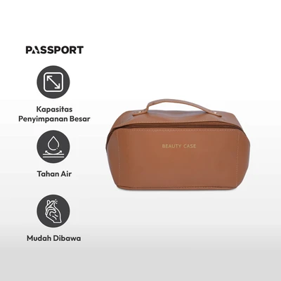 Gambar Passport Celine Tas Kosmetik - Cokelat