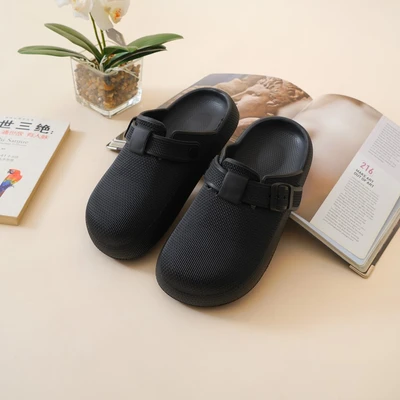 Gambar Ataru Ukuran 38/39 Sandal Clogs - Hitam