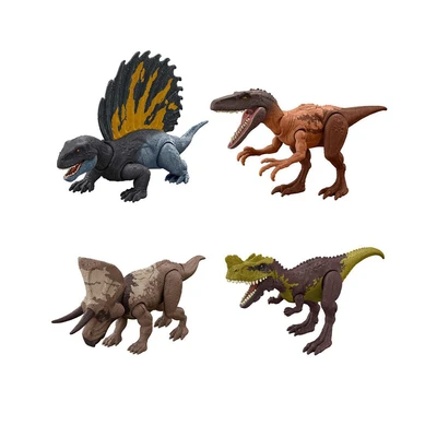 Gambar Jurassic World Figure Strike Attack Combat Extreme Random