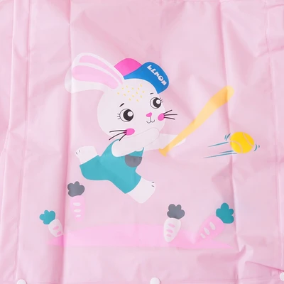 Gambar Ataru Ukuran L Jas Hujan Anak Bunny - Pink