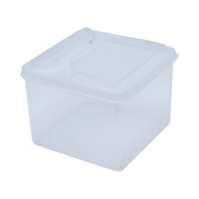 Gambar Ataru Tempat Bumbu Dapur Plastik Semi Open 1.3 Liter Transparan