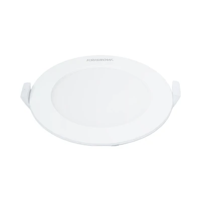 Gambar Krisbow Lampu Downlight Slim Inbow 6 Watt Cool Daylight - Putih