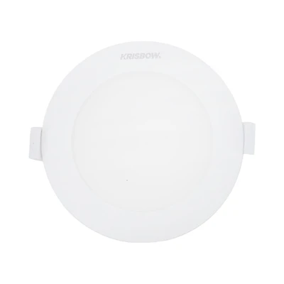 Gambar Krisbow Lampu Downlight Slim Inbow 6 Watt Cool Daylight - Putih