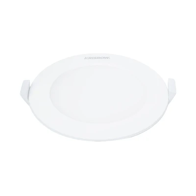 Gambar Krisbow Lampu Downlight Slim Inbow 6 Watt Warm White - Kuning