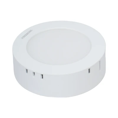 Gambar Krisbow Lampu Downlight Slim Outbow Round 6 Watt Warm White