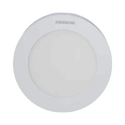 Gambar Krisbow Lampu Downlight Slim Outbow 12 Watt Warm White