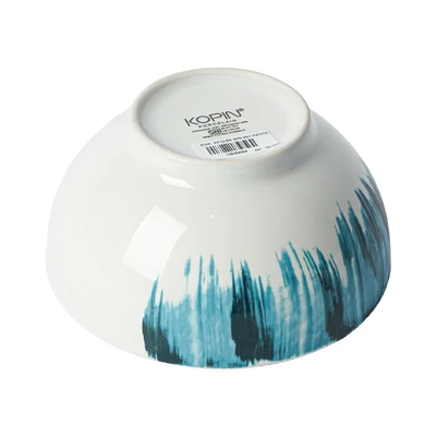 Gambar Kopin Porcelain 15 cm Mangkuk Porcelain Brush - Putih