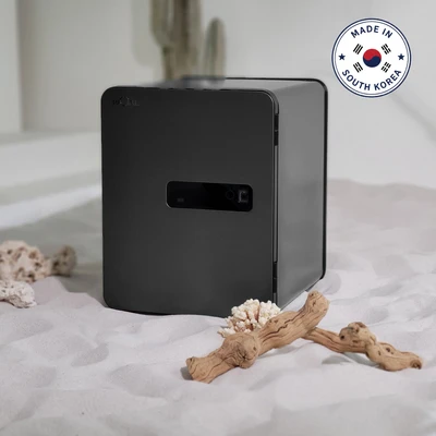 Gambar Lucell Metacel Brankas Tahan Api Fingerprint 41.7x41.8x53.7 cm MC-40PR - Hitam
