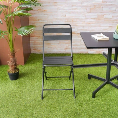 Gambar Soleil Nero Kursi Teras Lipat - Hitam
