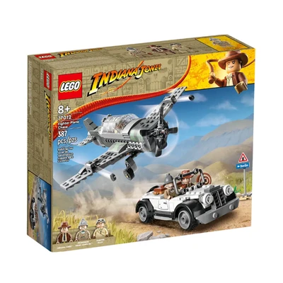 Gambar LEGO Set Indiana Jones Figther Plane Chase 77012