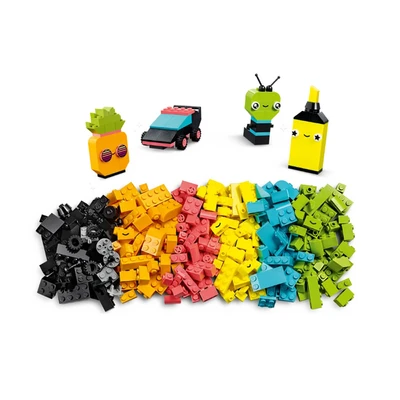 Gambar LEGO Creative Neon Fun Set 333 Pcs 11027 - Mix