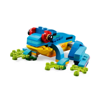Gambar LEGO Creator Exotic Parrot 3 In 1 Set 253 Pcs 31136 - Biru/kuning