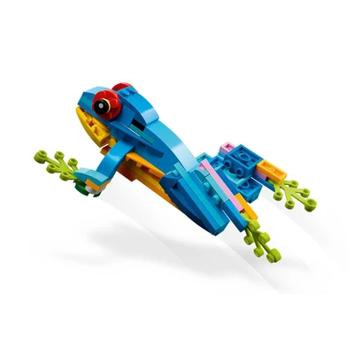 Gambar LEGO Creator Exotic Parrot 3 In 1 Set 253 Pcs 31136 - Biru/kuning