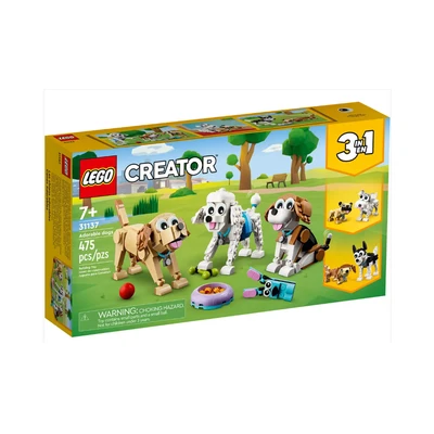 Gambar LEGO Creator 3 In 1 Adorable Dogs Set 475 Pcs 31137 - Mix