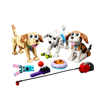 Gambar LEGO Creator 3 In 1 Adorable Dogs Set 475 Pcs 31137 - Mix