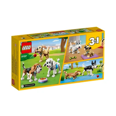 Gambar LEGO Creator 3 In 1 Adorable Dogs Set 475 Pcs 31137 - Mix
