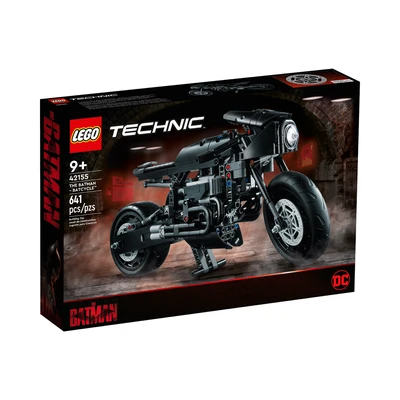 Gambar LEGO Technic The Batman Batcycle 42155
