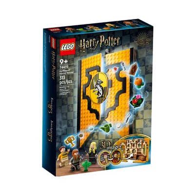 Gambar LEGO Set Harry Potter Hufflepuff House Banner 76412