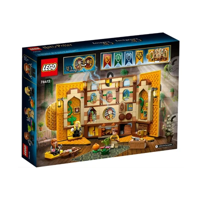 Gambar LEGO Set Harry Potter Hufflepuff House Banner 76412