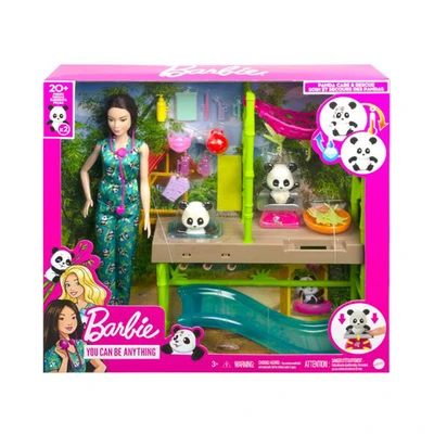Gambar Barbie Playset Boneka Panda Care & Rescue - Mix