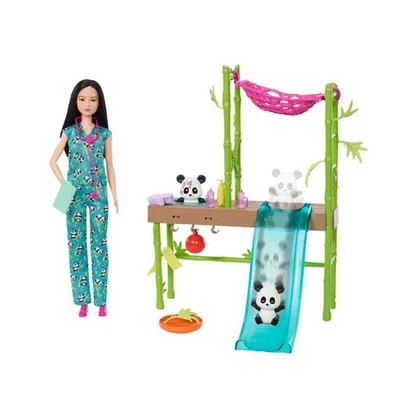 Gambar Barbie Playset Boneka Panda Care & Rescue - Mix