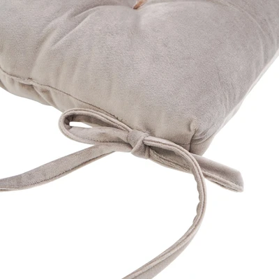 Gambar Informa Bantal Alas Duduk Dacron Velvet 40x40 cm - Krem Beige