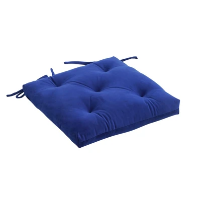 Gambar Informa Bantal Alas Duduk Dacron Velvet 40x40 cm - Biru Navy
