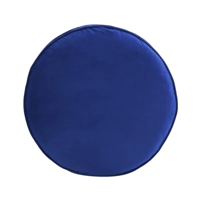 Gambar Informa Bantal Lantai Dacron Velvet Round 65x65 cm - Biru Navy