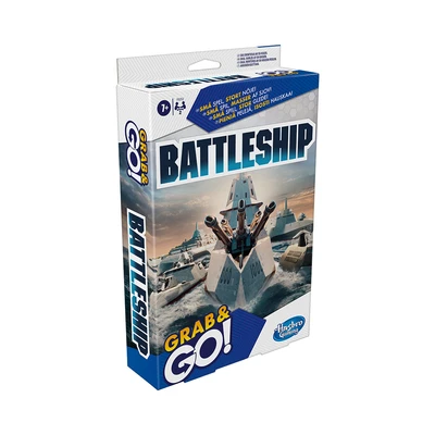 Gambar Hasbro Gaming Set Battleship Grab And Go B0995 - Hitam