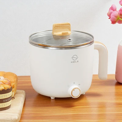 Gambar Kels Moku Panci Kukus Elektrik Round 1.8 Liter - Putih