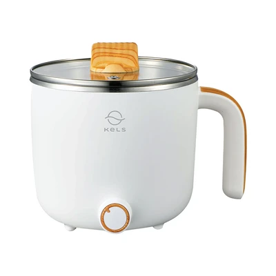 Gambar Kels Moku Panci Kukus Elektrik Round 1.8 Liter - Putih