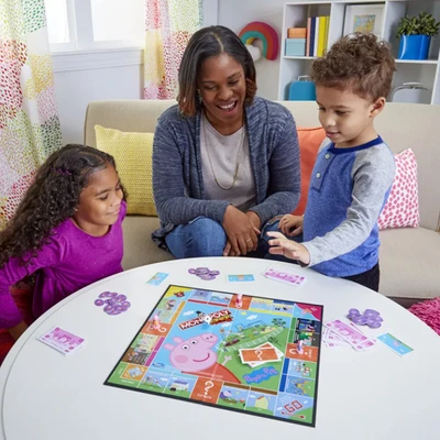 Gambar Monopoly Junior Peppa Pig - Mix
